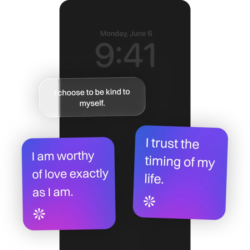 Neomind home screen widgets